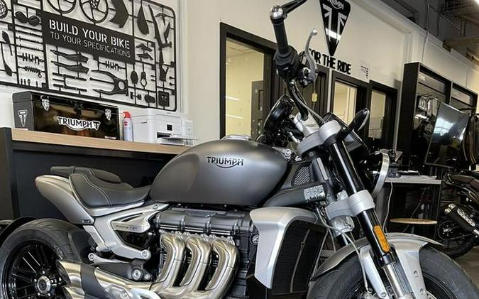 2023 Triumph Rocket 3 R Matte Silver Ice