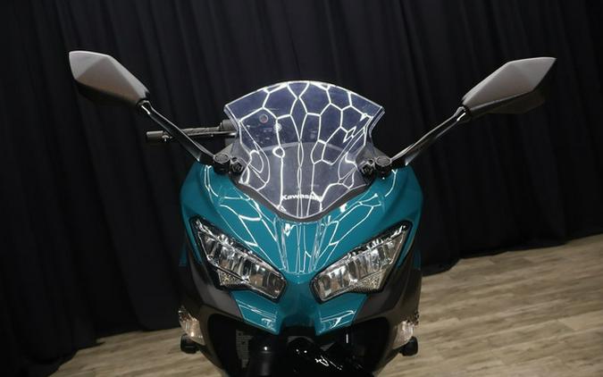 2021 Kawasaki Ninja 400 ABS Pearl Nightshade Teal/Metallic Spar