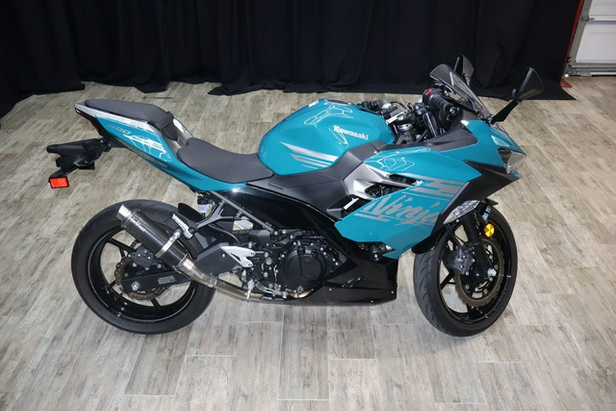 2021 Kawasaki Ninja 400 ABS Pearl Nightshade Teal/Metallic Spar