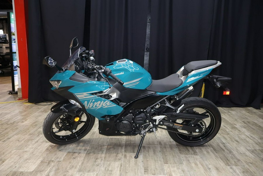 2021 Kawasaki Ninja 400 ABS Pearl Nightshade Teal/Metallic Spar