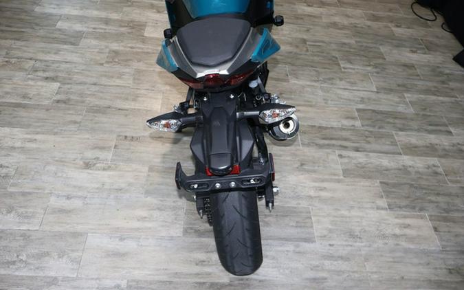 2021 Kawasaki Ninja 400 ABS Pearl Nightshade Teal/Metallic Spar