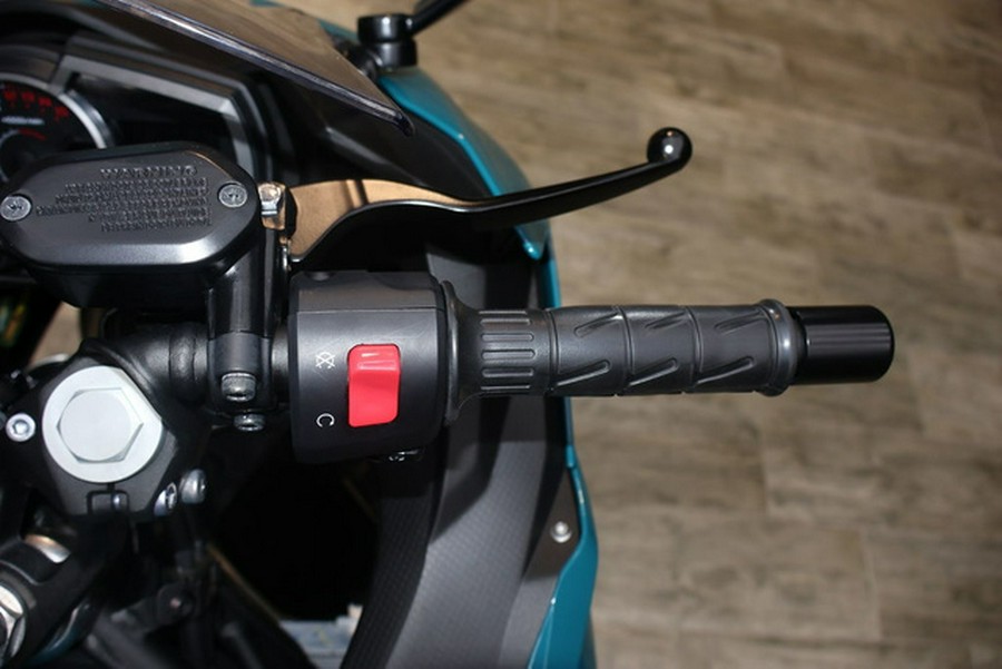 2021 Kawasaki Ninja 400 ABS Pearl Nightshade Teal/Metallic Spar