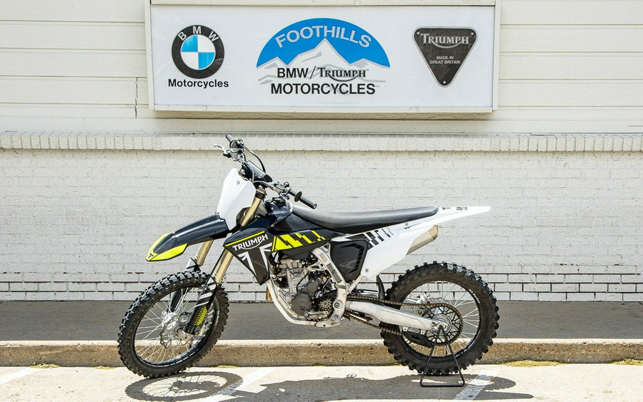 2024 Triumph TF 250-X Racing/Yellow/Black/White