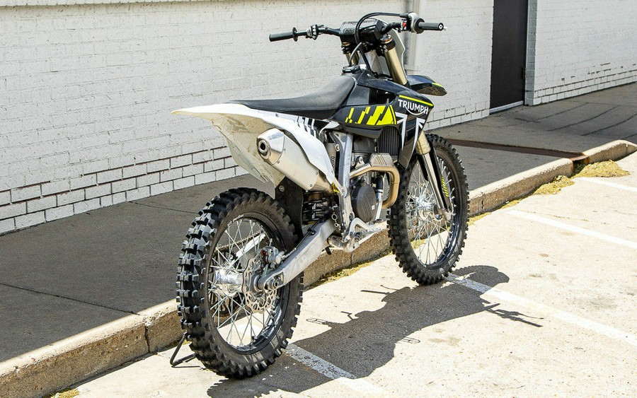 2024 Triumph TF 250-X Racing/Yellow/Black/White