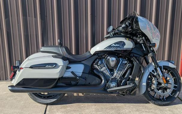 2026 Indian Motorcycle® Chieftain® PowerPlus Dark Horse® 112 w/PowerBand Chalk with Black Metallic