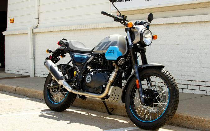 2023 Royal Enfield Scram 411 Graphite Blue