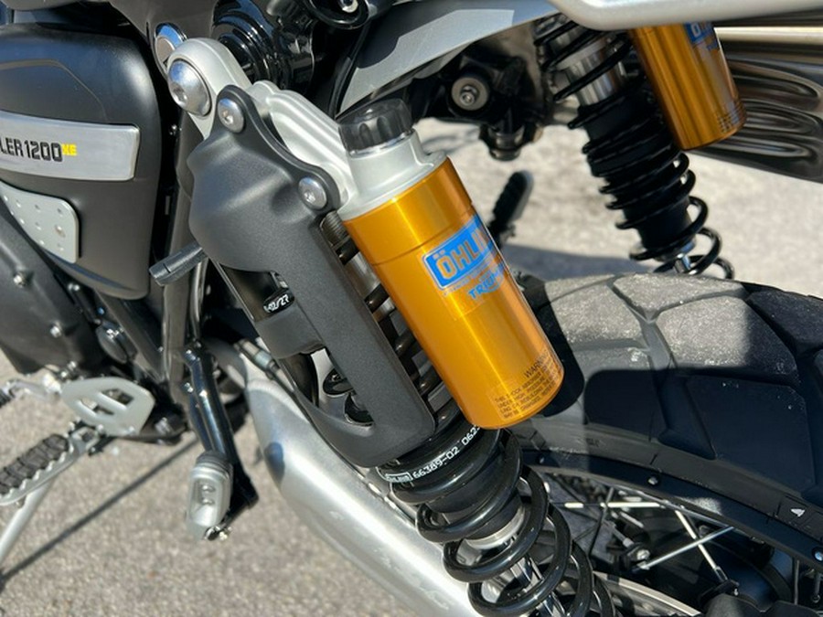 2026 Triumph Scrambler 1200 XE Matte khaki green