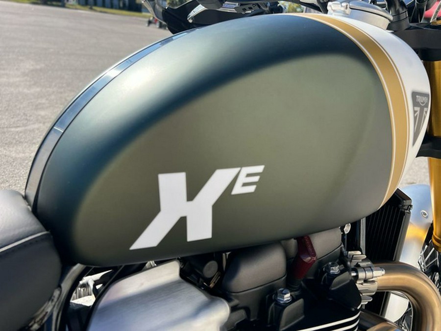 2026 Triumph Scrambler 1200 XE Matte khaki green