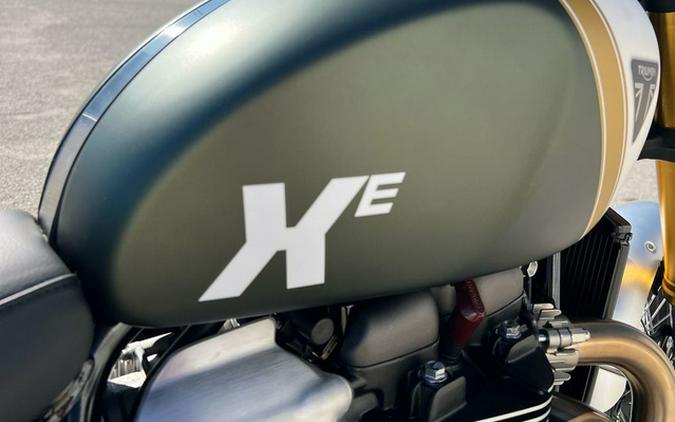 2026 Triumph Scrambler 1200 XE Matte khaki green