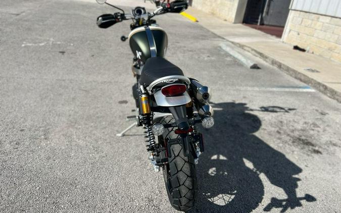 2026 Triumph Scrambler 1200 XE Matte khaki green