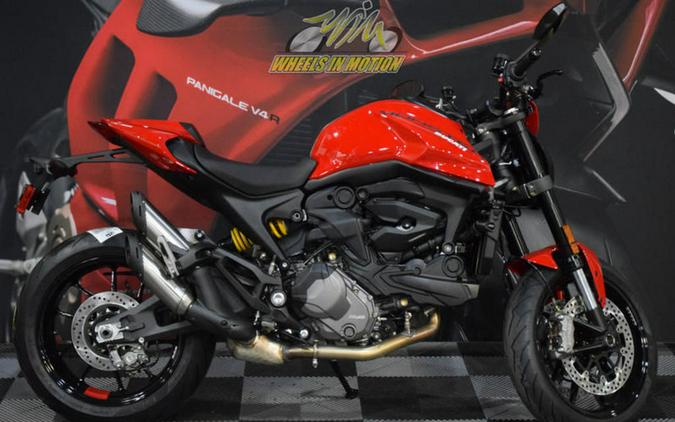 2022 Ducati Monster + Ducati Red