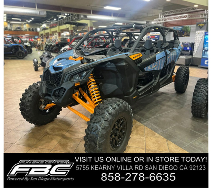 2026 Can-Am Maverick X3 MAX RS Turbo Scandi Blue & Orange Crus