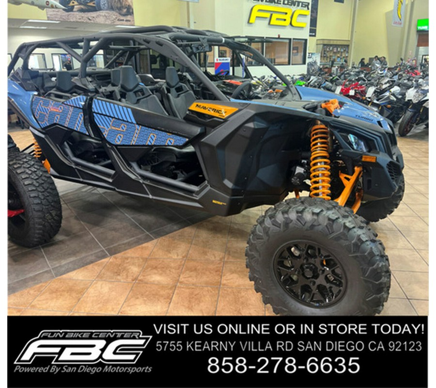 2026 Can-Am Maverick X3 MAX RS Turbo Scandi Blue & Orange Crus