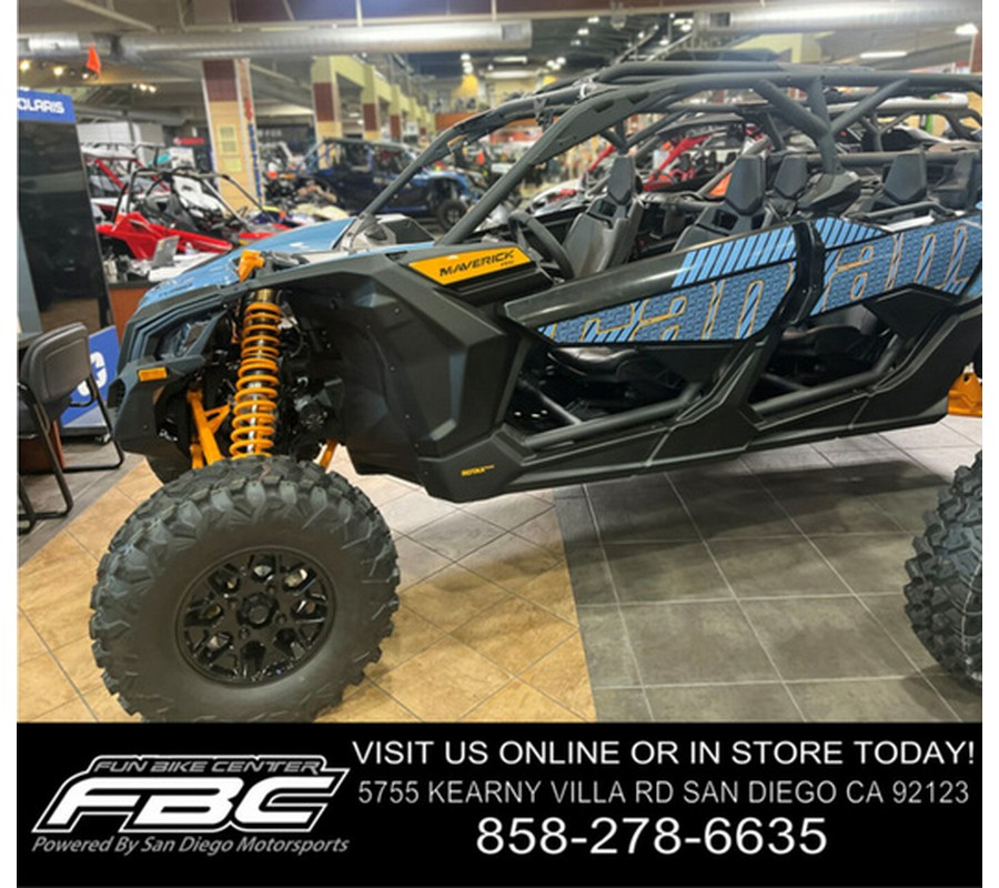 2026 Can-Am Maverick X3 MAX RS Turbo Scandi Blue & Orange Crus