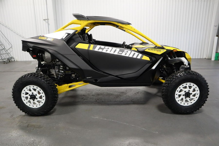 2024 Can-Am® Maverick R X RS with Smart-Shox Carbon Black & Neo Yellow