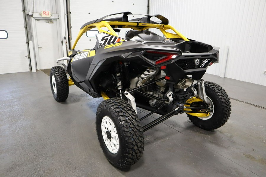 2024 Can-Am® Maverick R X RS with Smart-Shox Carbon Black & Neo Yellow