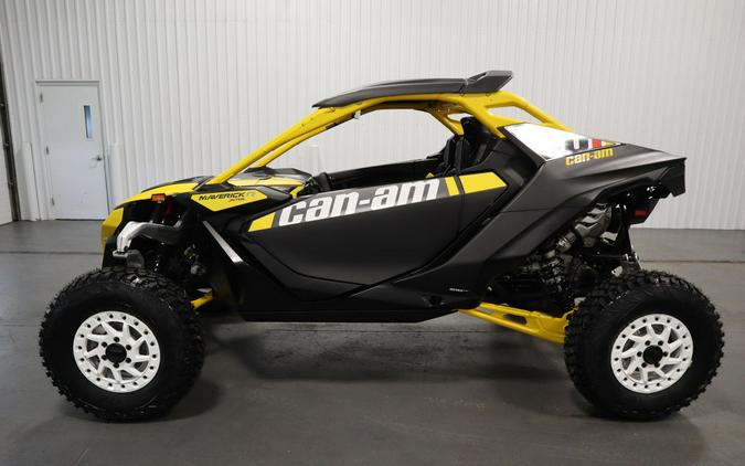 2024 Can-Am® Maverick R X RS with Smart-Shox Carbon Black & Neo Yellow