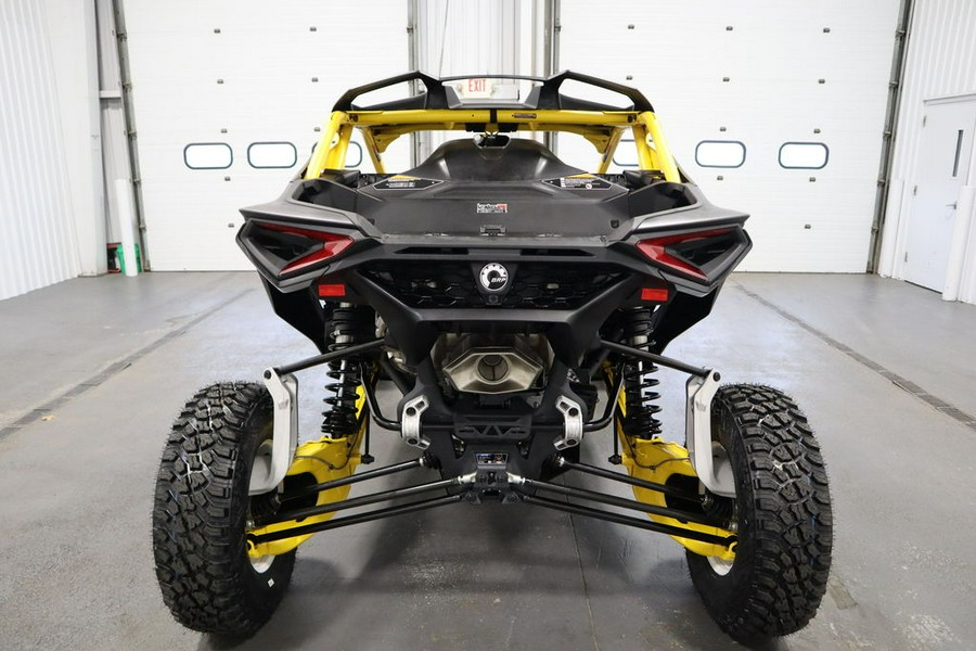 2024 Can-Am® Maverick R X RS with Smart-Shox Carbon Black & Neo Yellow