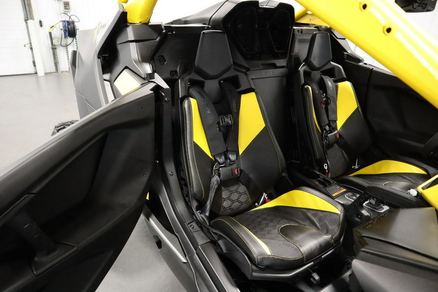 2024 Can-Am® Maverick R X RS with Smart-Shox Carbon Black & Neo Yellow