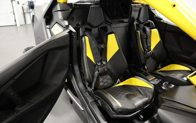 2024 Can-Am® Maverick R X RS with Smart-Shox Carbon Black & Neo Yellow