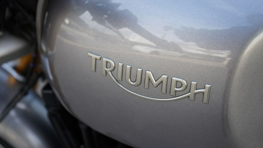 2017 Triumph Thruxton 1200 R Silver Ice