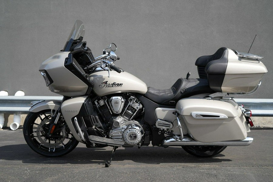 2026 Indian Motorcycle Pursuit Limited Silver Quartz Metallic