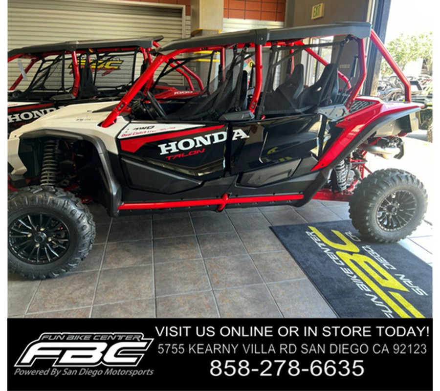 2025 Honda Talon 1000X 4 FOX Live Valve