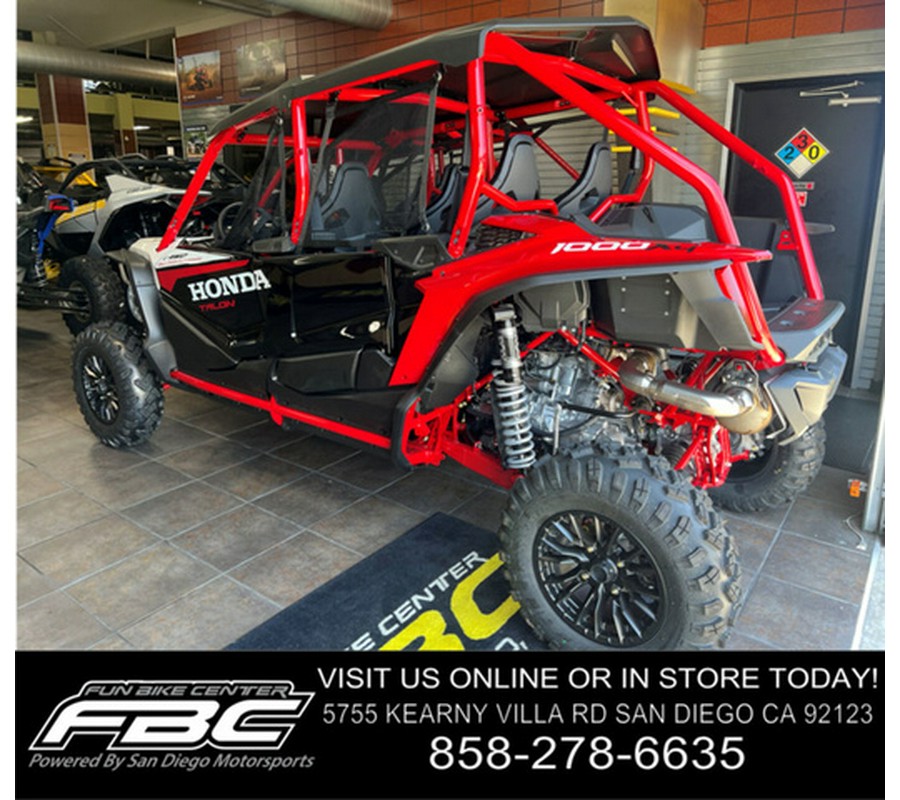 2025 Honda Talon 1000X 4 FOX Live Valve