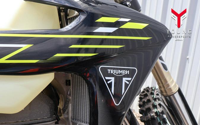 2026 Triumph TF 250-C Jet black/ Pure white 250-C