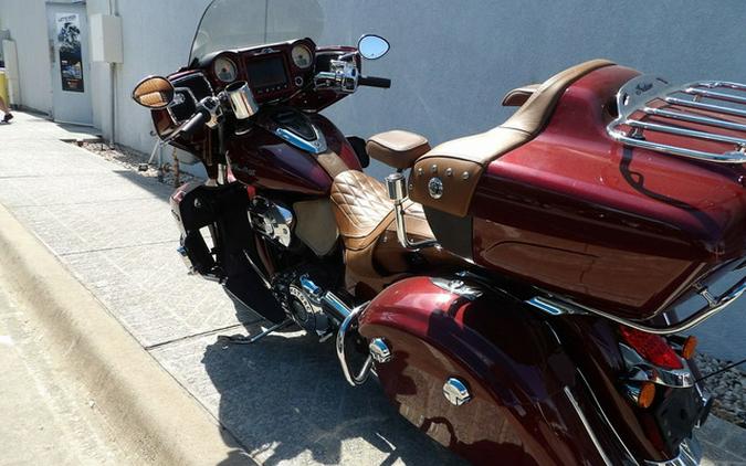 2019 Indian Roadmaster Burgundy Metallic Icon Series Dirt Track SmokeThunder Black Smoke