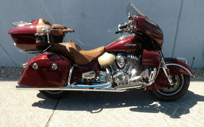 2019 Indian Roadmaster Burgundy Metallic Icon Series Dirt Track SmokeThunder Black Smoke