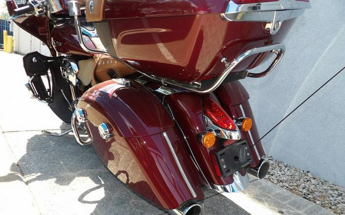 2019 Indian Roadmaster Burgundy Metallic Icon Series Dirt Track SmokeThunder Black Smoke