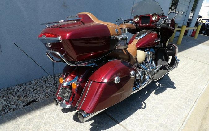 2019 Indian Roadmaster Burgundy Metallic Icon Series Dirt Track SmokeThunder Black Smoke