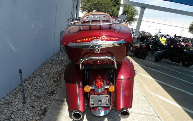 2019 Indian Roadmaster Burgundy Metallic Icon Series Dirt Track SmokeThunder Black Smoke