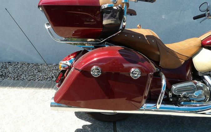 2019 Indian Roadmaster Burgundy Metallic Icon Series Dirt Track SmokeThunder Black Smoke