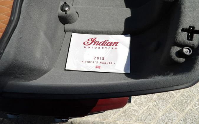 2019 Indian Roadmaster Burgundy Metallic Icon Series Dirt Track SmokeThunder Black Smoke