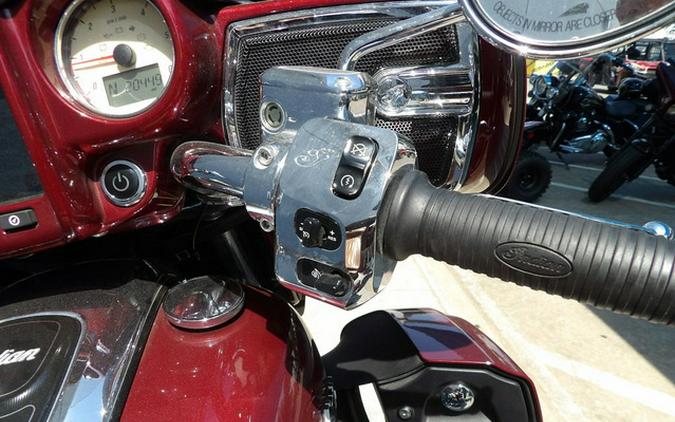 2019 Indian Roadmaster Burgundy Metallic Icon Series Dirt Track SmokeThunder Black Smoke