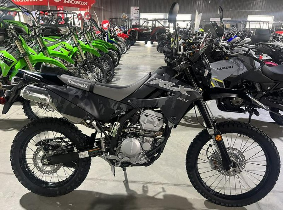 2024 Kawasaki KLX®300 Cypher Camo Gray