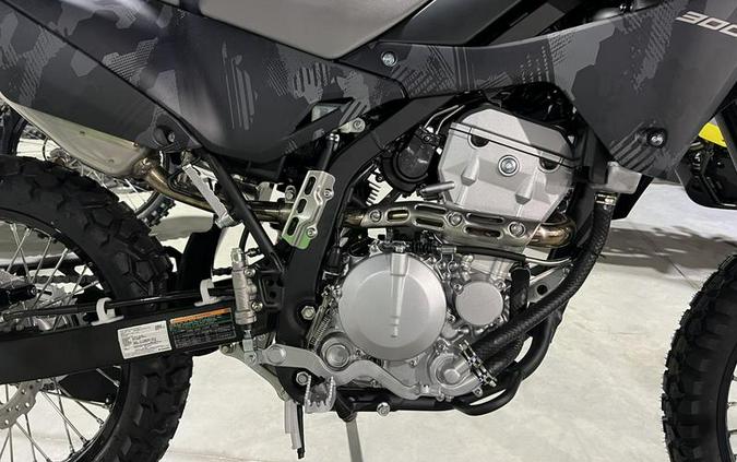 2024 Kawasaki KLX®300 Cypher Camo Gray