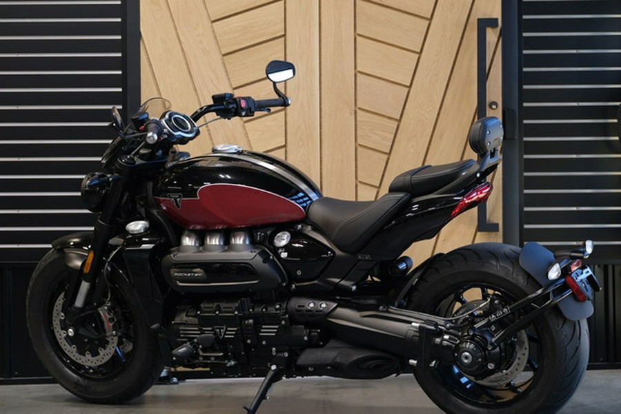 2025 Triumph ROCKET 3 GT SAPPHIRE BLACK/CARNIVAL RED/SILVER ICE