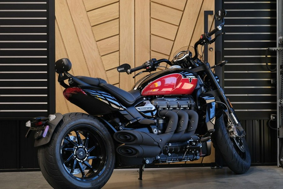 2025 Triumph ROCKET 3 GT SAPPHIRE BLACK/CARNIVAL RED/SILVER ICE