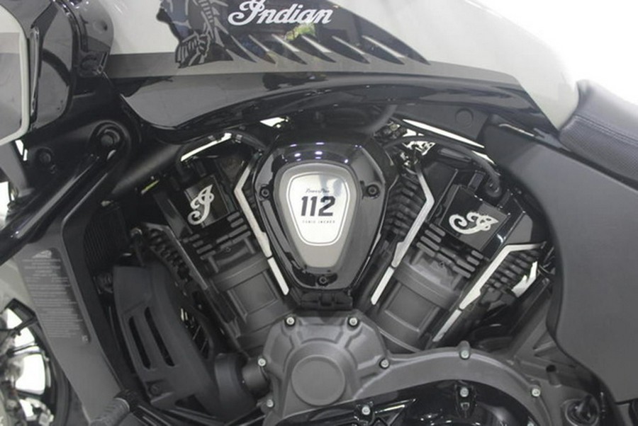 2026 Indian Challenger Dark Horse 112 Chalk with Black Metallic