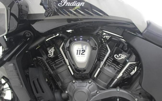2026 Indian Challenger Dark Horse 112 Chalk with Black Metallic