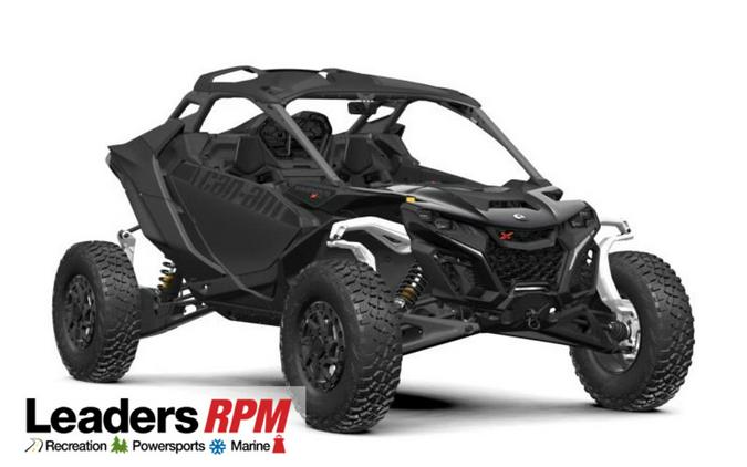 2024 Can-Am® Maverick R X RS with Smart-Shox Triple Black