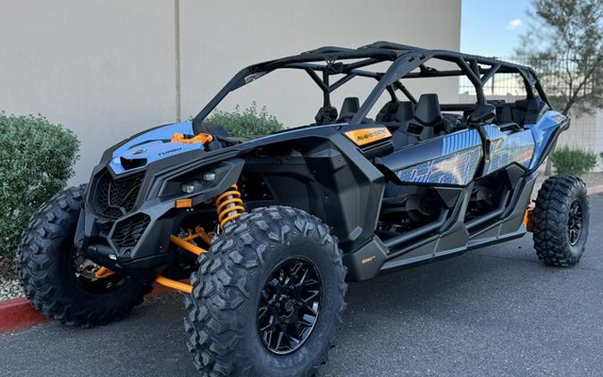 2026 Can-Am Maverick X3 MAX DS Turbo Scandi Blue & Orange Crush
