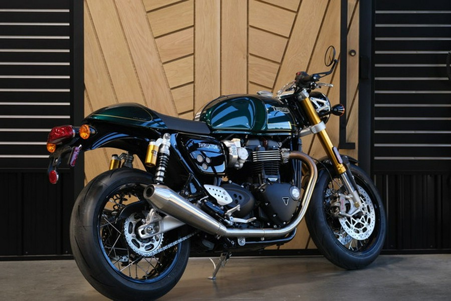 2025 Triumph Thruxton RS Final Edition Competition Green RS COMPETITION GREENSILVER ICE
