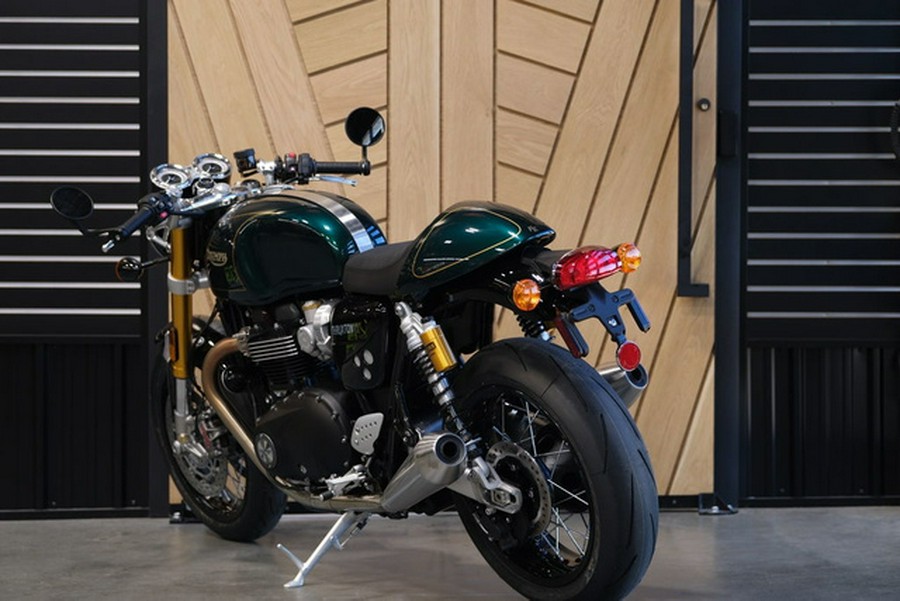 2025 Triumph Thruxton RS Final Edition Competition Green RS COMPETITION GREENSILVER ICE