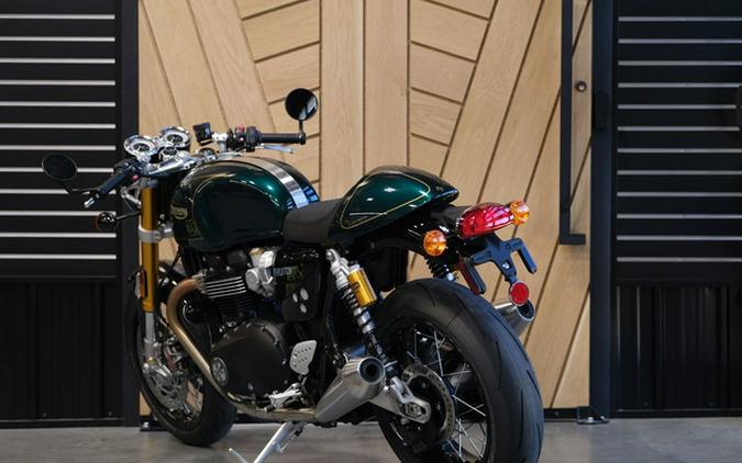 2025 Triumph Thruxton RS Final Edition Competition Green RS COMPETITION GREENSILVER ICE