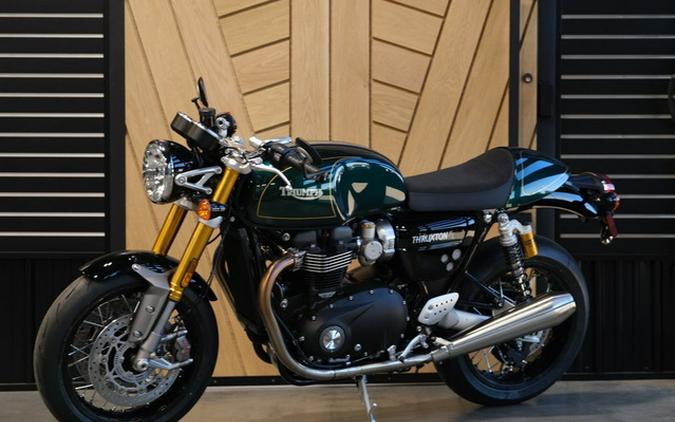 2025 Triumph Thruxton RS Final Edition Competition Green RS COMPETITION GREENSILVER ICE