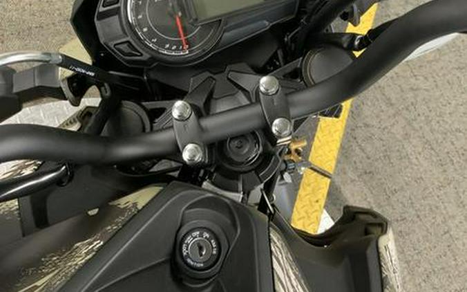 2025 Kawasaki Z125 PRO Cypher Camo Beige
